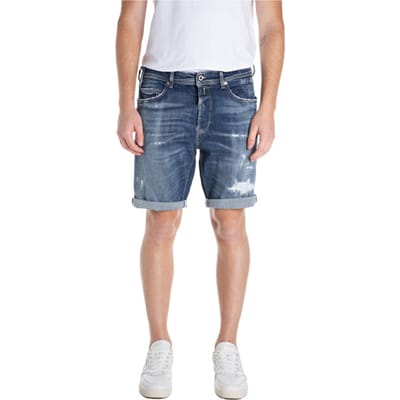 Replay Ma981q.000.141860r Korte Jeans Blauw 31 Man