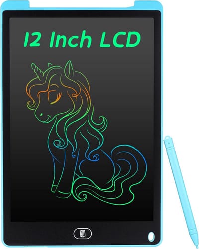 12 Inch Kleuren LCD Schrijfbord - Draagbaar Tekentablet voor Kinderen en Volwassenen