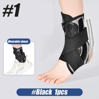 1 pièce Orteil de Boa à Lacets Stabilisateur pour Entorse Douleur au Tendon d'Achille Récupération S