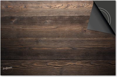 Inductie beschermer 60x60 - afdekplaat inductie mat - Dietrix Kookplaat beschermer - Exclusief - Hout en Boom - Bruine latten