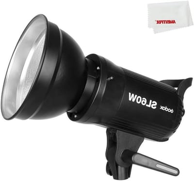Professionele LED Video Verlichting met 5600K Temperatuur en Bowens Mount voor Fotografie en Filmproductie