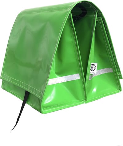 Du Baj  Budget L Kawa - Dubbele Fietstas - 45 l - Groen
