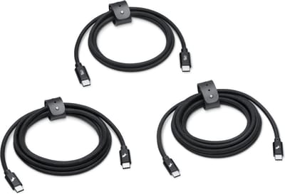 Nimble PowerKnit FLEX USB‑C-naar-USB-C-kabels van 1 m/2 m/3 m
