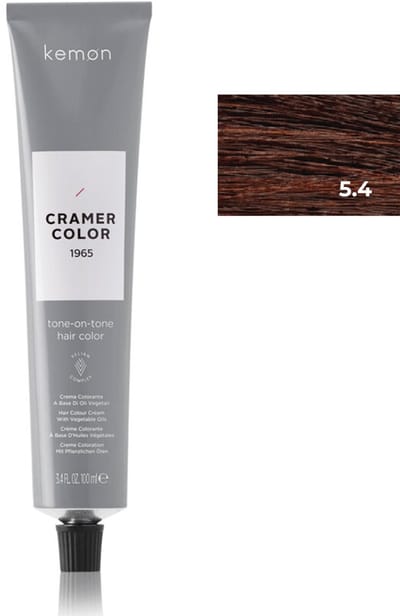 Kemon Cramer Tot 5.4 Light Copper Brown 100Ml V2