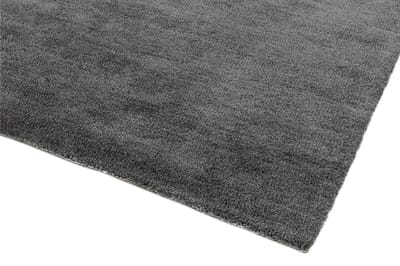 Easy Living - milo-Rug-Grey Vloerkleed - 200x290  - Rechthoek - Laagpolig Tapijt - Modern - Antraciet, Grijs