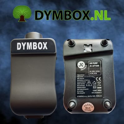 Dymbox regelbare luchtpomp passend 1.3 en 2.3L Rook generatoren