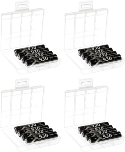 Oplaadbare AAA Batterijen - Micro Batterijen Set - Elektronica Voeden - Lage Zelfontlading - 16 Stuks + Boxen
