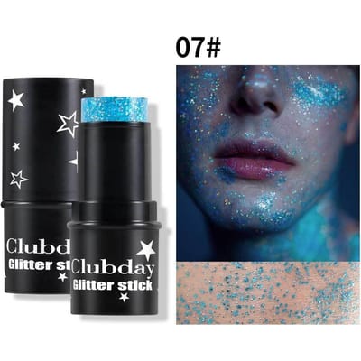 Glitter Pailletten Stick Multifunctioneel Gezicht Lip Haar Lichaam Pailletten Oogschaduw Gel Muziekfestival Podium Make-up Decoratie Tool