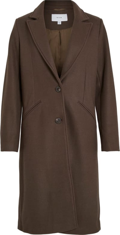 VILA - VIVALJI LONG COAT - NOOS - Dames - Gewatteerde jassen