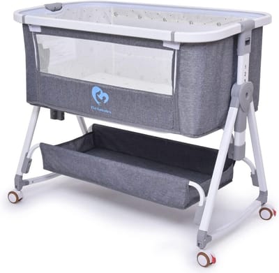 Veilig Draagbaar Babybed voor Samen Slapen met Inklapbare Draagtas - Perfect voor Pasgeborenen en Peuters