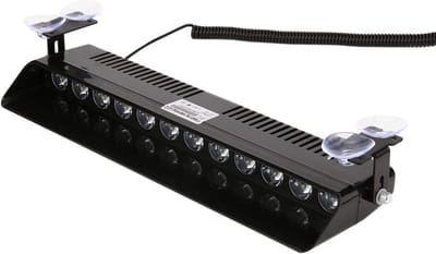 Dashboard flitser - ORANJE - 12 LED