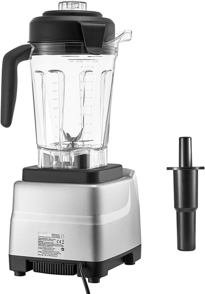 Blender voor smoothies - 2,5 l (85 oz), 1600 W, professionele blender met krachtige motor voor multifunctionele voedselverwerking