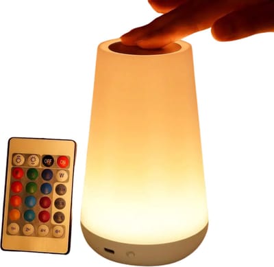 Livano Nachtlampje - Volwassenen - Kinderen - Slaapkamer - Baby - Nachtlamp - Leeslamp - Slaapkamer - Wit
