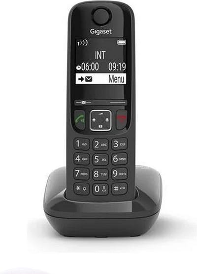 Gigaset AS690 - 1 handset - Zwart - Handsfree bellen - huistelefoon - inclusief oproepblokering