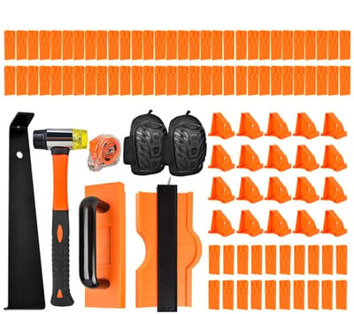 Laminaat Gereedschap - Vloer Leg Set - Vloer Leggen - Trilling Absorberend - 34 cm Pakket - Niet gespecificeerd