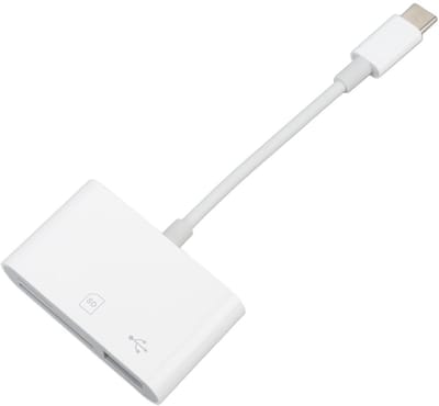 Allecto - 3-in-1 Speed Memory Card Reader - Gegevensoverdracht - 500MB/s - Multiport A - Snel - Geschikt voor Snelle Dataoverdracht - USB