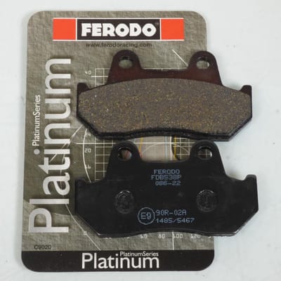 ferodo remblokje voor motor honda 400 cb 1982 tot 1985 cb400n / av / fdb538p nieuw