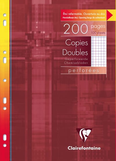 Clairefontaine kantoorpapier A4 geruit met rand