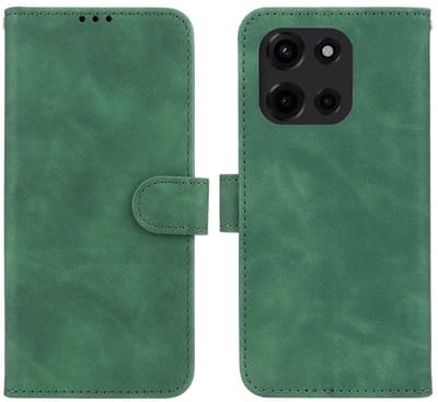 Coverup Hoesje - Geschikt voor Motorola Edge 60 / 60 Fusion Hoesje - Coverup Book Case - Groen