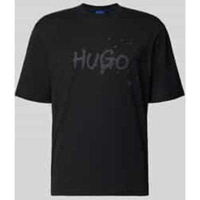 Regular fit T-shirt van pure katoen model 'NIEROFIX_U261'