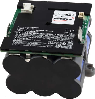 Vervangende Batterij - Oplaadbare Energiebron - Schoonmaakapparaat - Lithium-ion Technologie - 216 Volt - Zwart