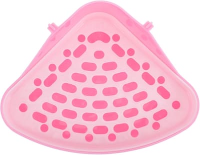 Dieren Toilet - Potjestrainer Bak - Zindelijkheidstraining Huisdier - Afgeronde Randen - 25 x 19 x 10 cm - Roze