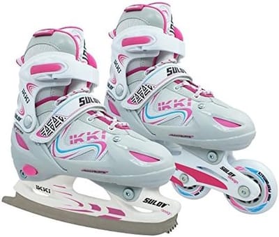 Inlineskates voor meisjes 2-in-1 verstelbaar