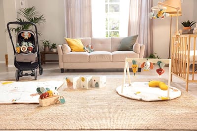 Eerste Tuin Speelgoed - Baby Tuinset - Fantasie Spel - Natuurlijke Materialen - 3 Groente Poppen - Groen