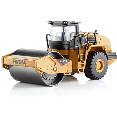 Huina 1/50 Hoge Simulatie Legering Speelgoed Die-Cast Graafmachine Bulldozer Bouwvoertuig Speelgoed Voor Jongens Kinderen Kerstcadeaus