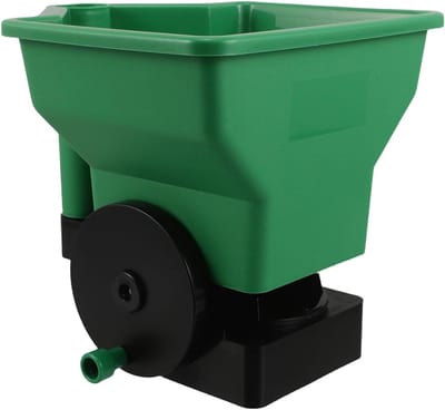 Handzaaimachine Gazon - Zaadstrooier Tuin - Gazon Onderhouden - Verstelbare Zaaihoeveelheid - 24 x 23 x 21 cm - Groen