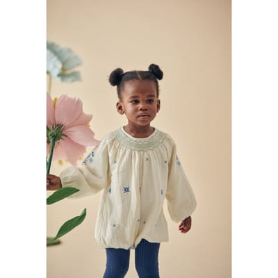 Louise Misha Rompers Ilaki Cream Maat: 3M | Outlet | Unisex | Creme