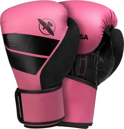 Hayabusa S4 Bokshandschoenen - Roze/Zwart - 12 oz