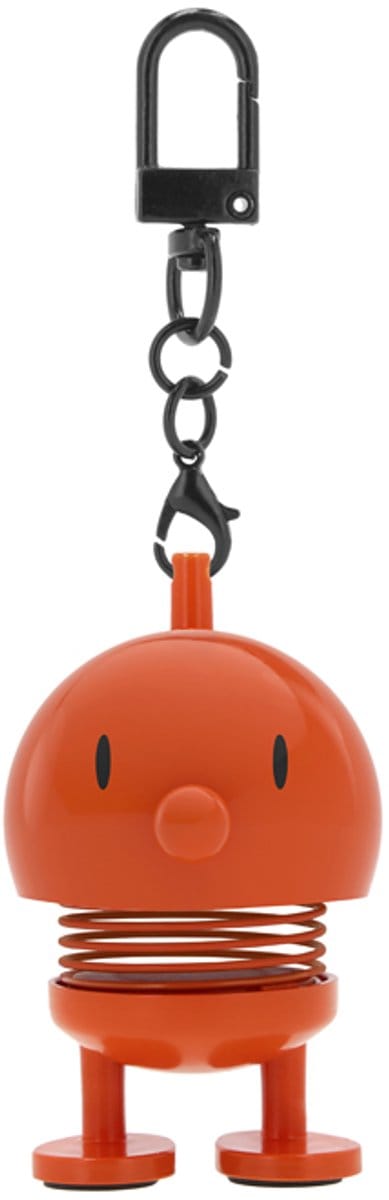 Hoptimist Bag Charm - oranje - tashanger voor mannen en vrouwen - tassenhanger - sleutelhanger en accessoire voor tassen