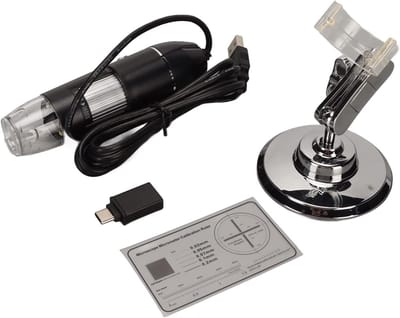 1600X HD Resolutie Vergroting Draagbare Handmicroscoop - 8 LED Lichten - Elektronische Digitale Microscoop voor Android Windows .