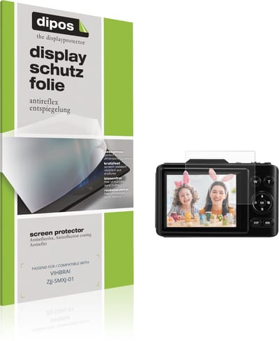dipos – 4x Matte Beschermfolie geschikt voor VIHBRAI ZJJ-SMXJ-01 | Krasbestendige & antireflecterende Screenprotector Ultra-Thin