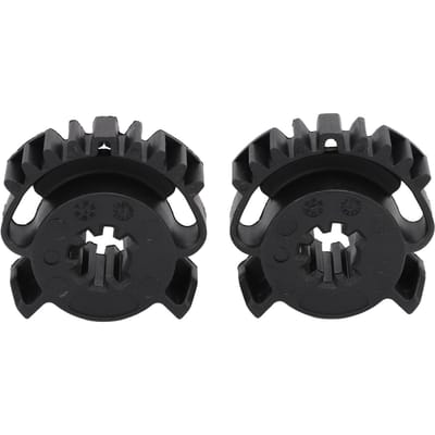 2 STUKS HVAC Mengklep Stelmotor Tandwielset 68214880AA Stelmotor Tandwiel Kachel Vervanging voor Grand Cherokee 2011 tot 2018 black
