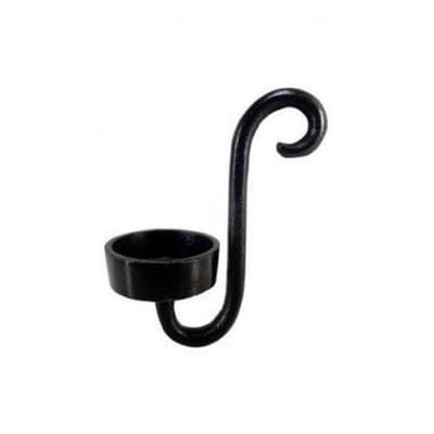 Deco4yourhome® - Glashaak Theelicht - Kandelaar - Hangkandelaar - Maat S - Black Antique - Olga