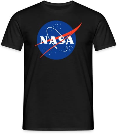 NASA klassiek logo T-Shirt Heren