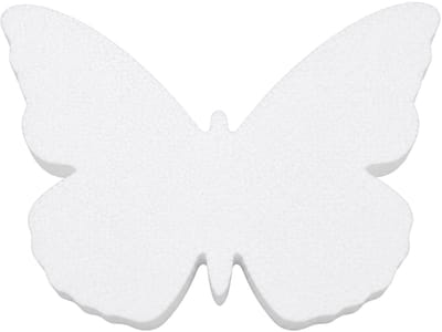 Piepschuim vormen - vlinder - 1x - H20 x B27 cm - styropor hobby / DIY vorm - basis knutselfiguren