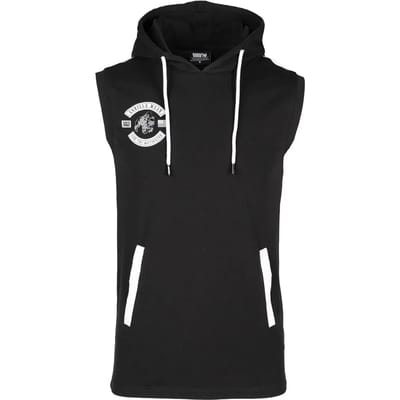 Gorilla Wear Oswego S/L Hooded T-Shirt - Zwart - S