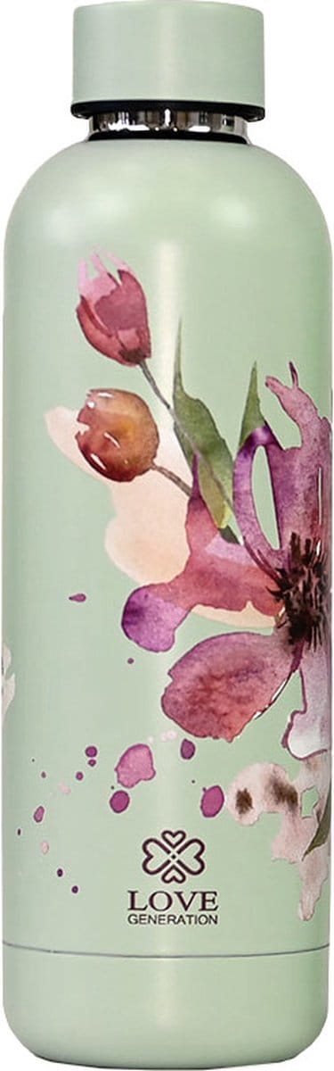 Love Generation - Waterfles - Serene Sage Flowers