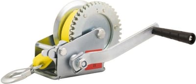 Topgear Handlier - 540 kg trekkracht - Verzinkt - 6 m band - Veiligheidshaak