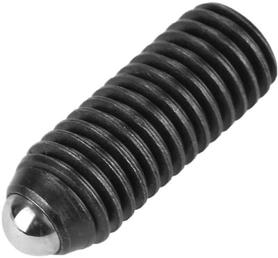 Allecto - M10 Schroefdraad Kogelplunjer - Veerplunjer Set - Hoogwaardige Koolstofstaal - 10 Stuks - Precisie Positionering - Ideaal voor Mechanisch...
