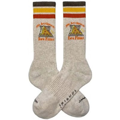 Jimmy Lion Athletic Friends The Joey Special Lange Sokken Beige EU 41-46 Man