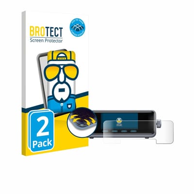 BROTECT - Screenprotector voor Anker Prime 250 W GaNPrime - Folie Beschermfolie transparant volledig dekking - 2 Stuks
