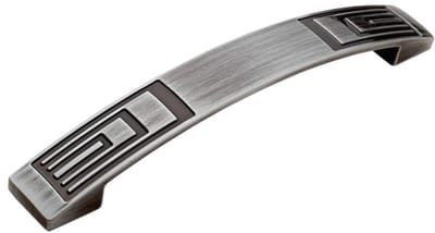 Gamet Serie - Meubelgreep - Zwart Nikkel Gepolijst - 128mm