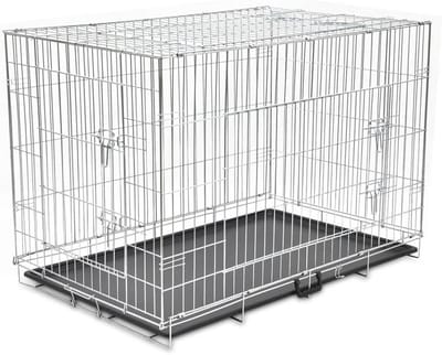 Opvouwbare Hondenkooi - Hondenbench Transportkooi - Hond Trainen - Robuuste Stalen Constructie - XXL 121 x 74 x 83 cm