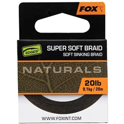 FOX Soft Sinking Naturals Braid - Onderlijnmateriaal