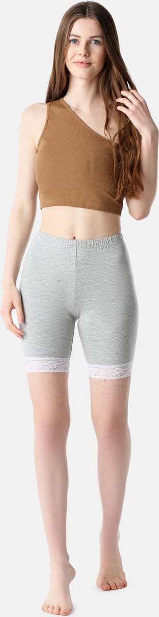 Bellivalini BLV-BLV50-216-LE Dames Leggings - Sport - Vrijetijdsbroek - Kort - Viscose - Sporbroek - Yogabroek - Gemêleerd - S