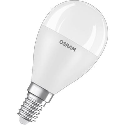 OSRAM HOMELIGHTING 4058075832121 LED-lamp Energielabel F (A - G) E14 Kogel 7.5 W = 60 W Warmwit (Ø x h) 47 mm x 89 mm Niet dimbaar 1 stuk(s)